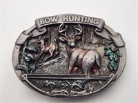 1986 Bow Hunting Buckle White Tail Deer