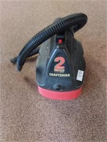 Craftsman 2 gallon wet /dry vacuum cleaner