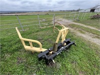 Front End Loader Attachment for Wrapped Hay model