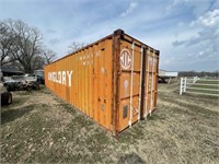 Shipping Container 40ft L x 8ft W x 94 Inside H-Cl
