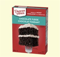 22 Cases Duncan Hines Chocolate Fudge Cake Mix