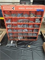 Bowes Wheel Weight Center w/ Contents