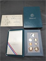 1995 US Mint Prestige Proof set with the Silver
