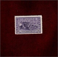 CANADA MINT 50 CENT 1942 MUNITIONS #261