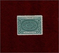 CANADA MINT 1898 SPECIAL DELIVERY STAMP #E1
