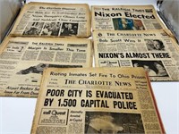 1968 newspapers politics elections & more
