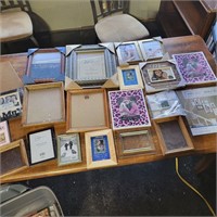 Lot of photo frames