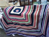 Crochet blanket Approximately Queen size