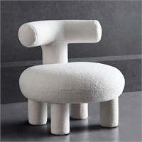 LUGSHIREE Modern Accent Boucle Chair