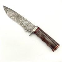 Damascus Bowie Knife