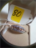 Sterling silver ring size 10