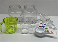 Assortment of Kitchen Accessories 
2- Plastic