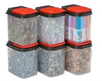 8-Compartment Bits and Bolts Hardware Bins