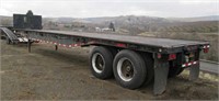 1982 Flatbed TA Trailer w/Tiedown Side Winches