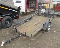 SA Tilt Bed Trailer w/Ramp -NO TITLE-FARM USE ONLY