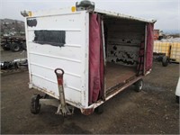 Luggage Trailer w/Side Curtains - NO TITLE