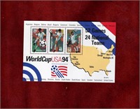 USA MNH 1994 WORLD CUP SOUVENIR SHEET #2837