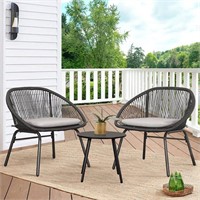 LAUSAINT HOME 3 Piece Patio Bistro Set