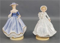 Two Porcelain 'Musical' Figurines