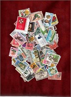 NEW ZEALAND 100 DIFFERENT USED STAMPS