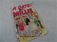 A Date With Millie 1960 Comic Book - Rough Shape