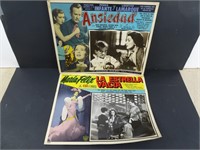 2 Vintage Mexico Movie Posters