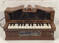 Vintage Bakelite Working Electric organ 15"