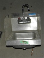 STAINLESS STEEL HANDWASH SINK  12" WIDE