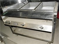 STAINLESS STEEL STEAM TABLE 3 WELLS