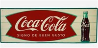 1960's Coca-Cola "Signo De Buen Gusto" Fish Tail