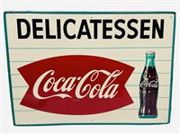 Delicatessen Fish Tail Coca-Cola Sign