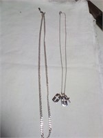 Sterling silver necklaces