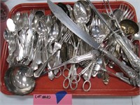 Misc Flatware. Forks, Knives, Spoons, Serving Pc