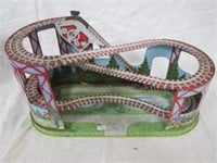 Chein Playthings Tin Wind Up Rollercoaster.