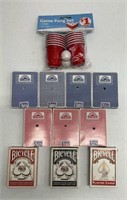 Lot of 10 decks of Playing Cards from the former