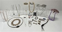 Jewelry and More including 11 Necklaces, 18