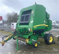 JD Round baler,monitor,manual & PTO in office