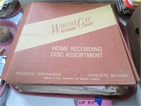 Home Recording Record Disc, Stack of Sheet Music.