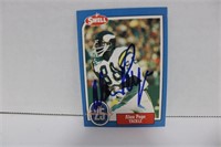1988 SWELL HOF ALAN PAGE #144 SIGNED AUTO