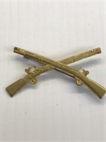 Cross of Rifles Collar Insignia Infantry
