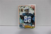 1982 TOPPS DREW PEARSON #321 SIGNED AUTO