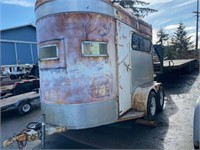 1977 Circle H Horse Trailer, Titled