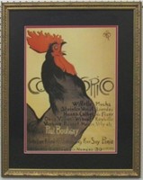 Cocorico Rooster by Steinlen