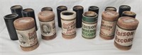 Group of 16 Edison cylinder records