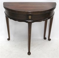 Statton mahogany lift top game table