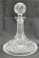 Waterford Ship's Decanter - signed