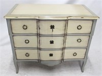 Polidor two tone 3 drawer chest
