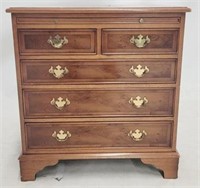 English 2 over 3 bachelor chest with tray