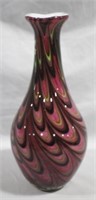 Murano Art Glass 12" Vase