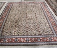 Persian Tabriz all wool rug - 8.4 x 12.6